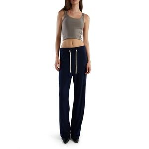 Les Tien Eazy Pant In Lux Thermal - Navy